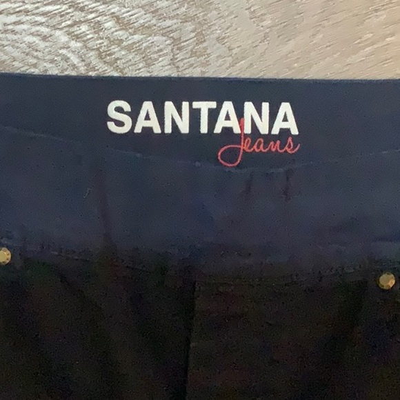 Santana Ladies Size 8 Denim Stretch Jegging Crop Pants - never worn! - Picture 3 of 13